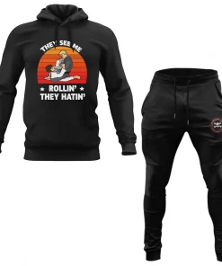XMARTIAL Rollin' They Hatin' BJJ Hoodie And Joggers