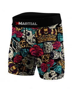 XMARTIAL Royalty BJJ/MMA Compression Shorts MMA Shorts