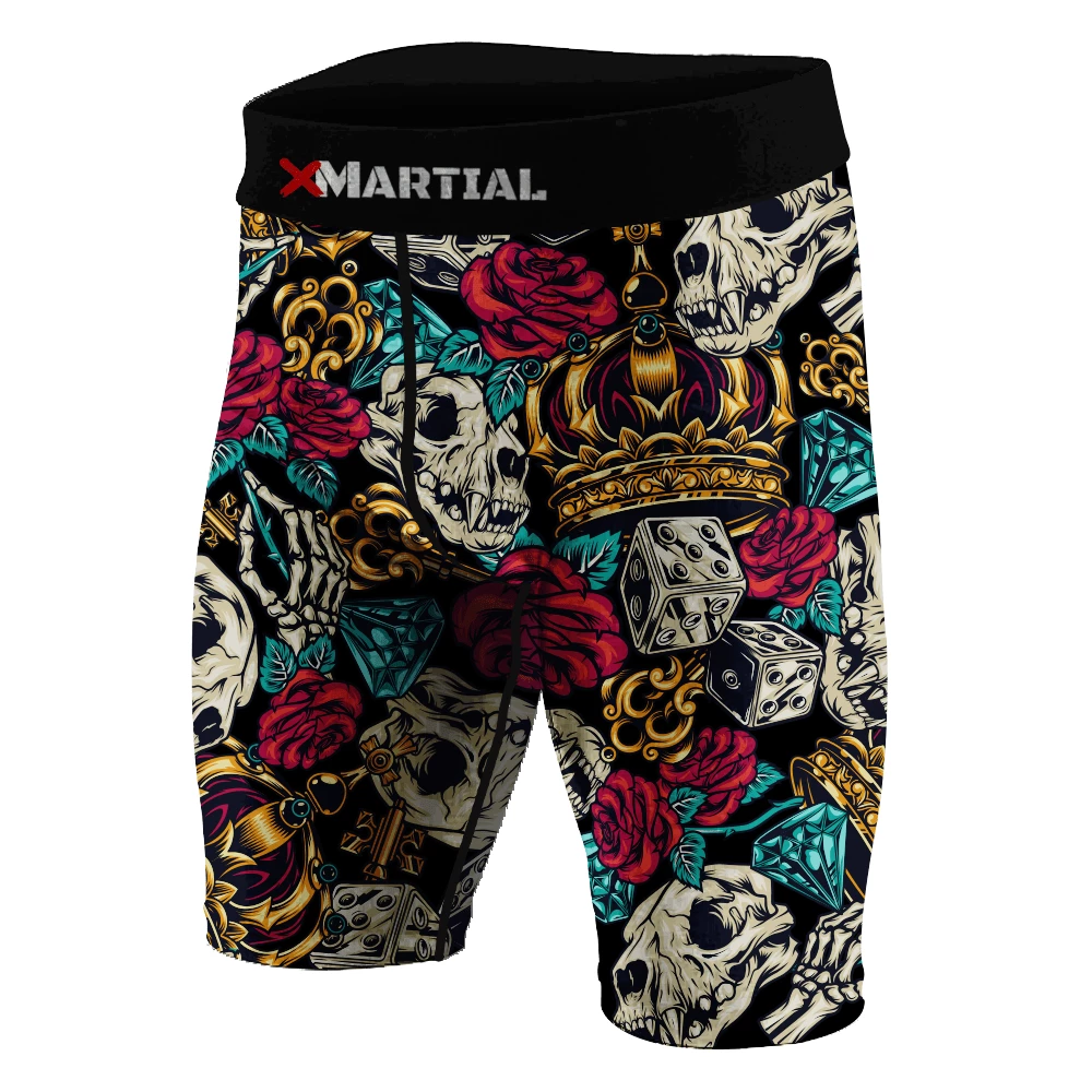 XMARTIAL Royalty BJJ/MMA Compression Shorts MMA Shorts 3 XMARTIAL Royalty BJJ/MMA Compression Shorts MMA Shorts