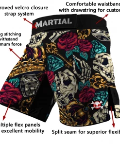XMARTIAL Royalty Hybrid BJJ/MMA Shorts