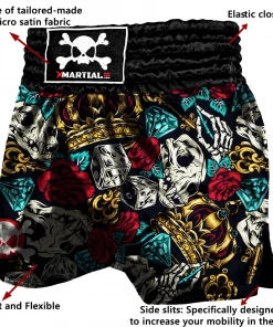 XMARTIAL MMA Shorts Royalty Muay Thai Shorts