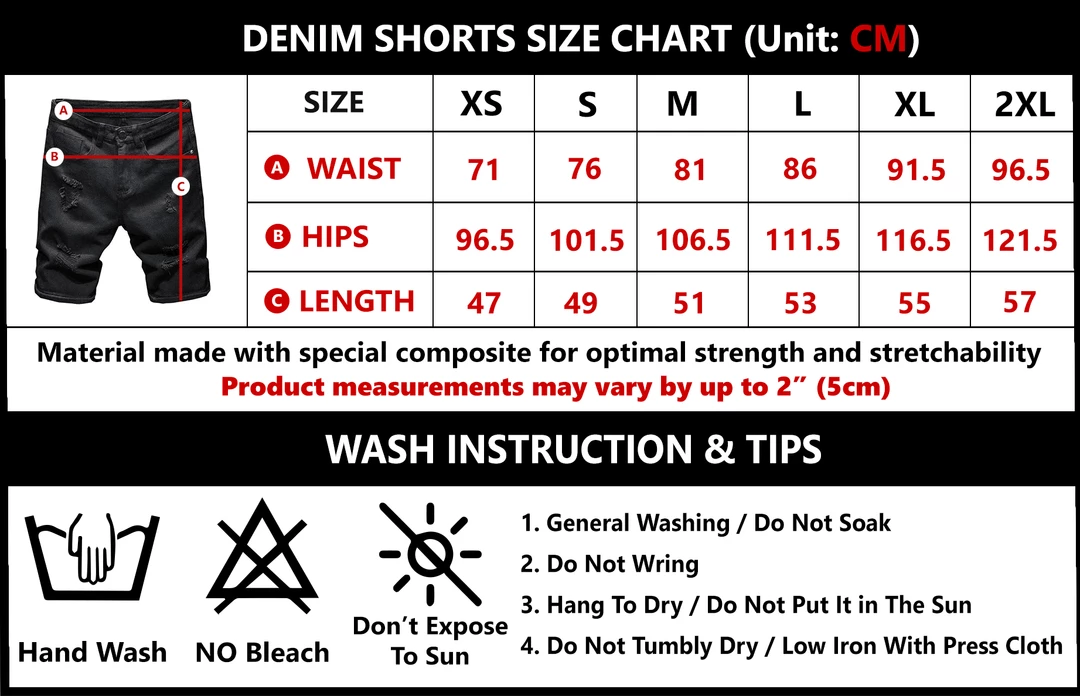 XMARTIAL New Arrival Rugged Denim Shorts 5 XMARTIAL New Arrival Rugged Denim Shorts