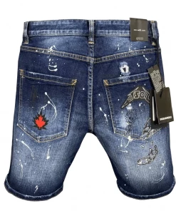 XMARTIAL New Arrival Rugged Denim Shorts