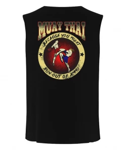 XMARTIAL Run Out Of Ammo Muay Thai Tank Top
