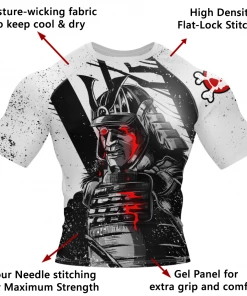 XMARTIAL Samurai Rash Guard Rash Guards