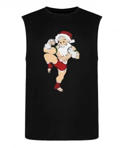 XMARTIAL Santa's Kick Muay Thai Tank Top Streetwear & Athletics