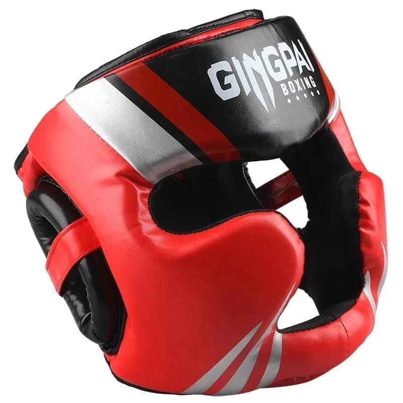 XMARTIAL Red Savage Boxing Headgear 3 XMARTIAL Red Savage Boxing Headgear