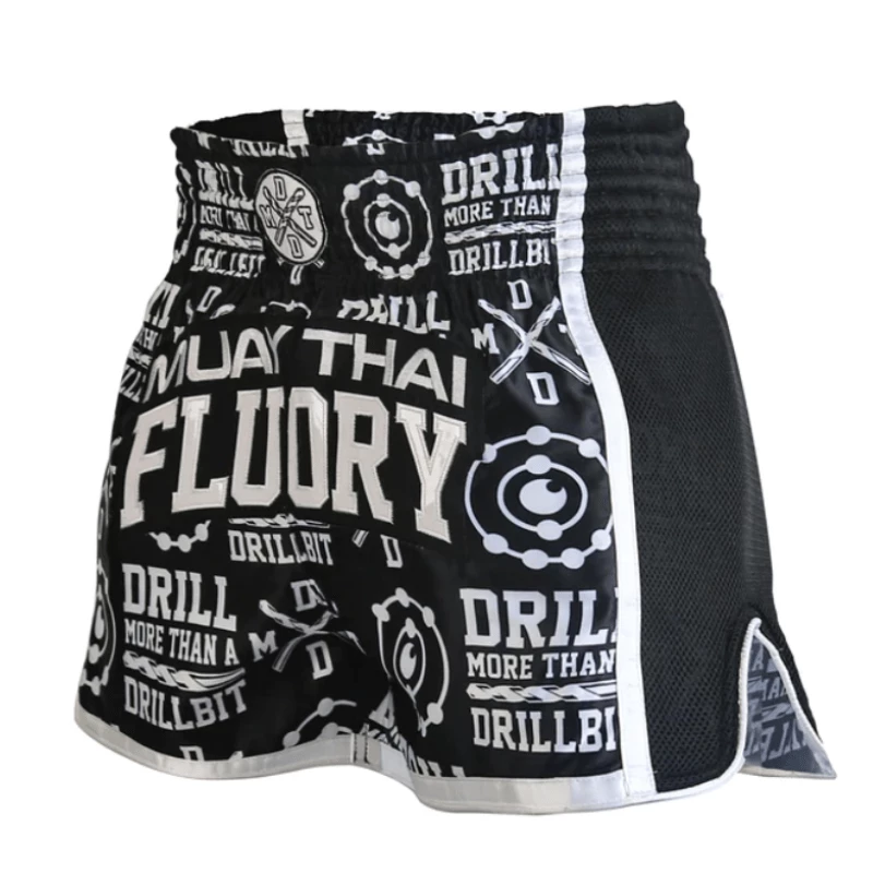 XMARTIAL Shadow Drills Muay Thai Shorts 4 XMARTIAL Shadow Drills Muay Thai Shorts