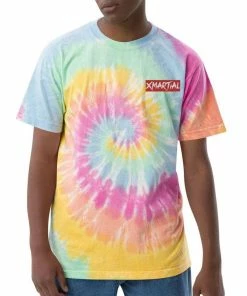 XMARTIAL Sherbet Oversized Tie-Dye T-Shirt