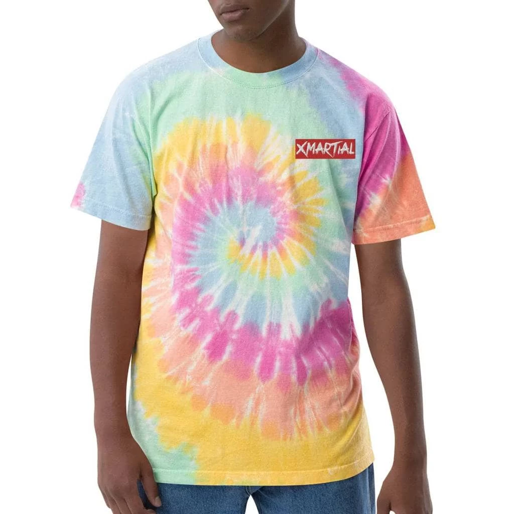 XMARTIAL Sherbet Oversized Tie-Dye T-Shirt 3 XMARTIAL Sherbet Oversized Tie-Dye T-Shirt