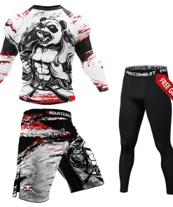 XMARTIAL Shredded Panda Fightwear Bundle BJJ Bundles (Best Deals)