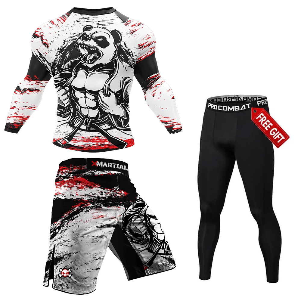 XMARTIAL Shredded Panda Fightwear Bundle BJJ Bundles (Best Deals) 3 XMARTIAL Shredded Panda Fightwear Bundle BJJ Bundles (Best Deals)