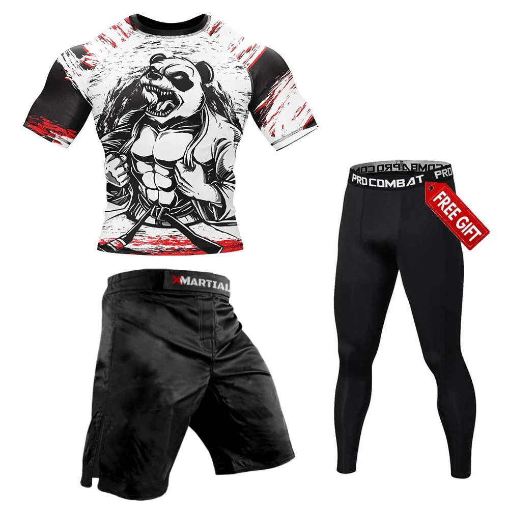 XMARTIAL Shredded Panda Fightwear Bundle BJJ Bundles (Best Deals) 6 XMARTIAL Shredded Panda Fightwear Bundle BJJ Bundles (Best Deals)