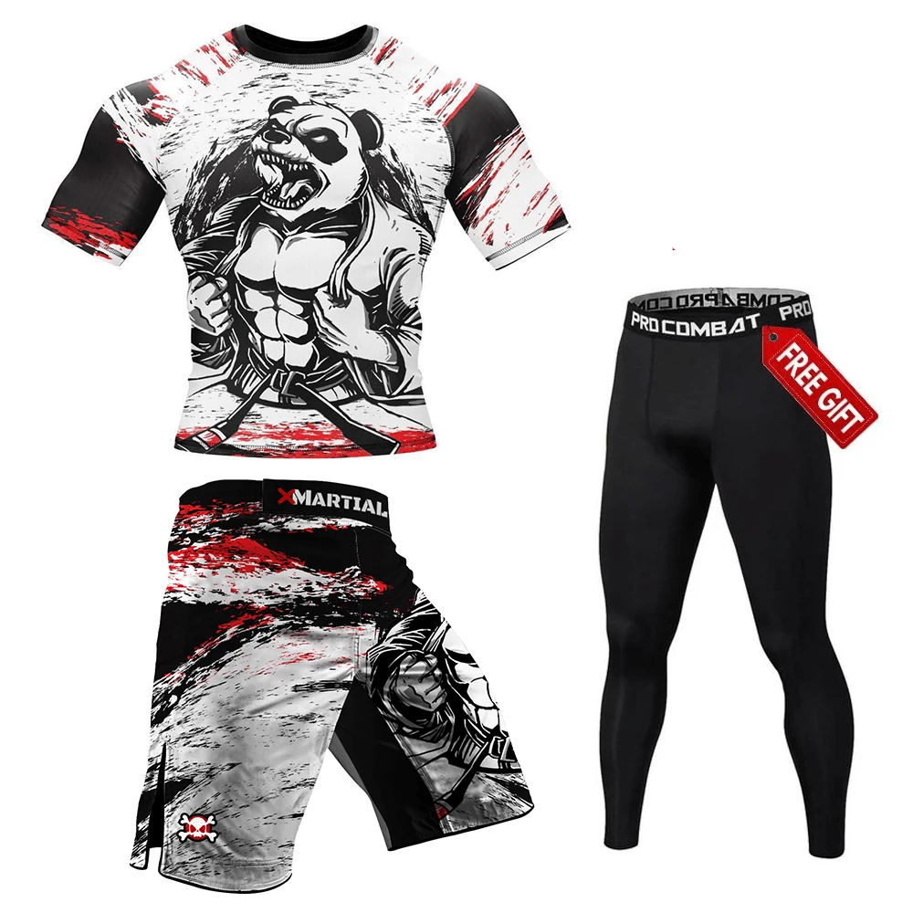 XMARTIAL Shredded Panda Fightwear Bundle BJJ Bundles (Best Deals) 5 XMARTIAL Shredded Panda Fightwear Bundle BJJ Bundles (Best Deals)