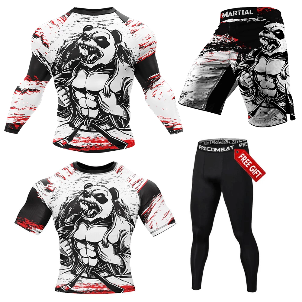 XMARTIAL Shredded Panda Fightwear Bundle BJJ Bundles (Best Deals) 7 XMARTIAL Shredded Panda Fightwear Bundle BJJ Bundles (Best Deals)