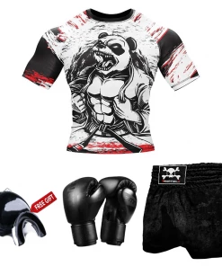 XMARTIAL Shredded Panda Muay Thai Gear BJJ Bundles (Best Deals)