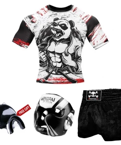 XMARTIAL Shredded Panda Muay Thai Gear BJJ Bundles (Best Deals)
