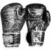 XMARTIAL Muay Thai Gloves Silver Viper Boxing Gloves