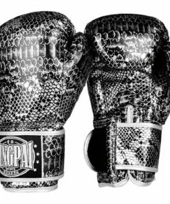XMARTIAL Muay Thai Gloves Silver Viper Boxing Gloves