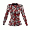 XMARTIAL Rash Guards Skull And Roses Women's Rash Guard