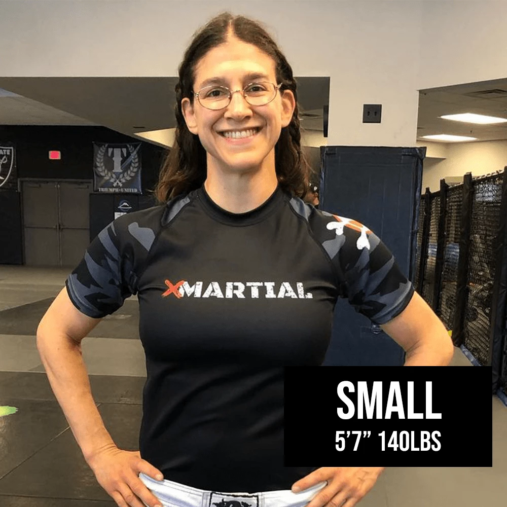 XMARTIAL Rash Guards Skull And Roses Women's Rash Guard 6 XMARTIAL Rash Guards Skull And Roses Women's Rash Guard