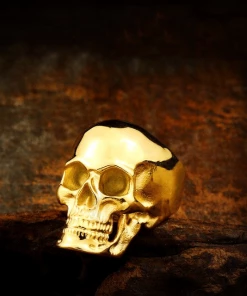 XMARTIAL Streetwear & Athletics Skull Punk Ring