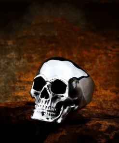 XMARTIAL Streetwear & Athletics Skull Punk Ring