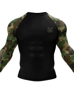 XMARTIAL Sleeve Camo Rash Guard