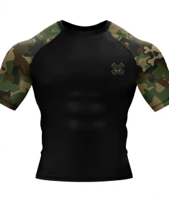 XMARTIAL Sleeve Camo Rash Guard