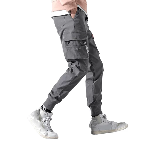 XMARTIAL Smokey Gray Cargo Joggers 4 XMARTIAL Smokey Gray Cargo Joggers
