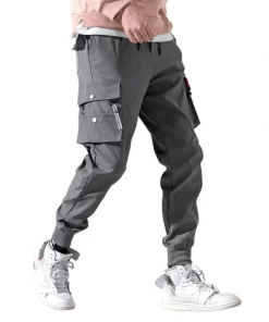 XMARTIAL Smokey Gray Cargo Joggers