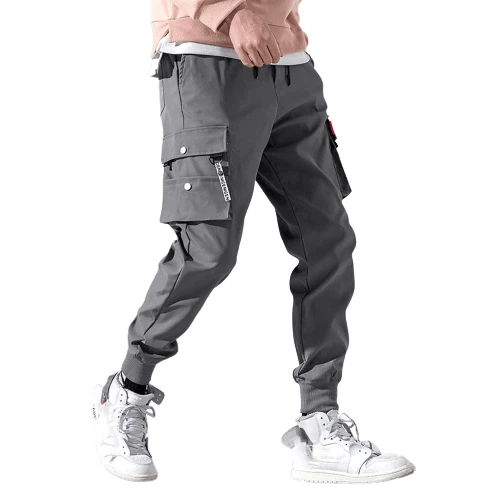 XMARTIAL Smokey Gray Cargo Joggers 3 XMARTIAL Smokey Gray Cargo Joggers