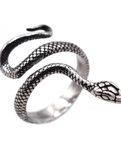 XMARTIAL Streetwear & Athletics Snake Punk Ring