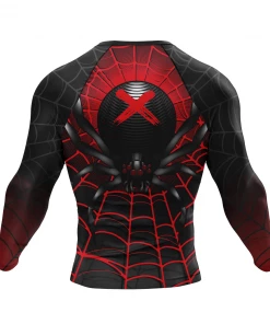 XMARTIAL Rash Guards Spider-Mat Rash Guard