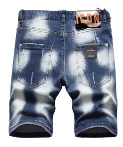 XMARTIAL Distressed Denim Shorts New Arrival