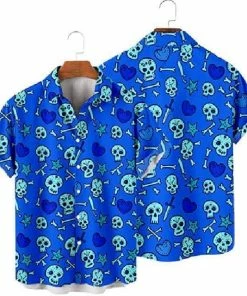 XMARTIAL Spooky Bones Casual Shirt Streetwear & Athletics 14 XMARTIAL Spooky Bones Casual Shirt Streetwear & Athletics