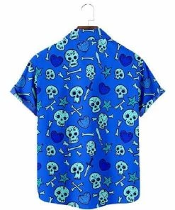 XMARTIAL Spooky Bones Casual Shirt Streetwear & Athletics 13 XMARTIAL Spooky Bones Casual Shirt Streetwear & Athletics