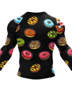 XMARTIAL Sprinkled Donuts Rash Guard Rash Guards