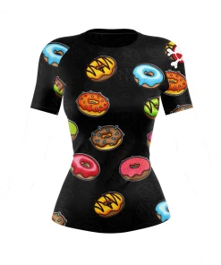 XMARTIAL Sprinkled Donuts Women's Rash Guard
