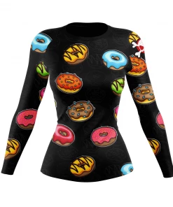XMARTIAL Sprinkled Donuts Women's Rash Guard