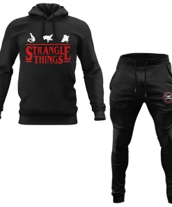 XMARTIAL Strangle Things BJJ Hoodie And Joggers