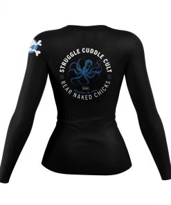 XMARTIAL Rash Guards Struggle Cuddle Octopus Women’s Rash Guard