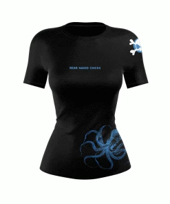 XMARTIAL Rash Guards Struggle Cuddle Octopus Women’s Rash Guard