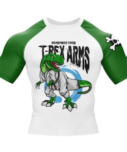 XMARTIAL Rash Guards T-Rex Arms BJJ Rash Guard
