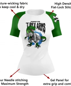 XMARTIAL T-Rex Arms Women’s Rash Guard
