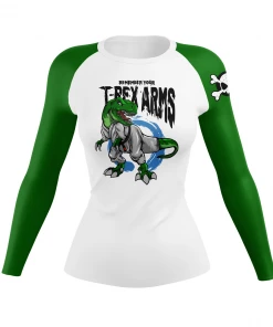XMARTIAL T-Rex Arms Women’s Rash Guard