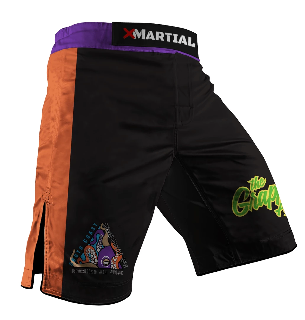 XMARTIAL The Grappling Academy BJJ/MMA Shorts 3 XMARTIAL The Grappling Academy BJJ/MMA Shorts
