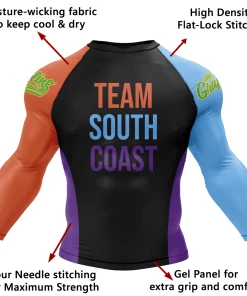 XMARTIAL The Grappling Academy Rash Guard