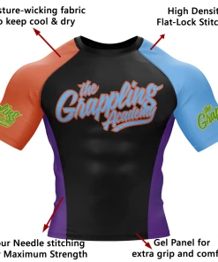 XMARTIAL The Grappling Academy Rash Guard