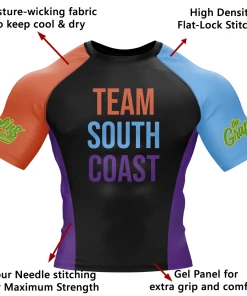 XMARTIAL The Grappling Academy Rash Guard